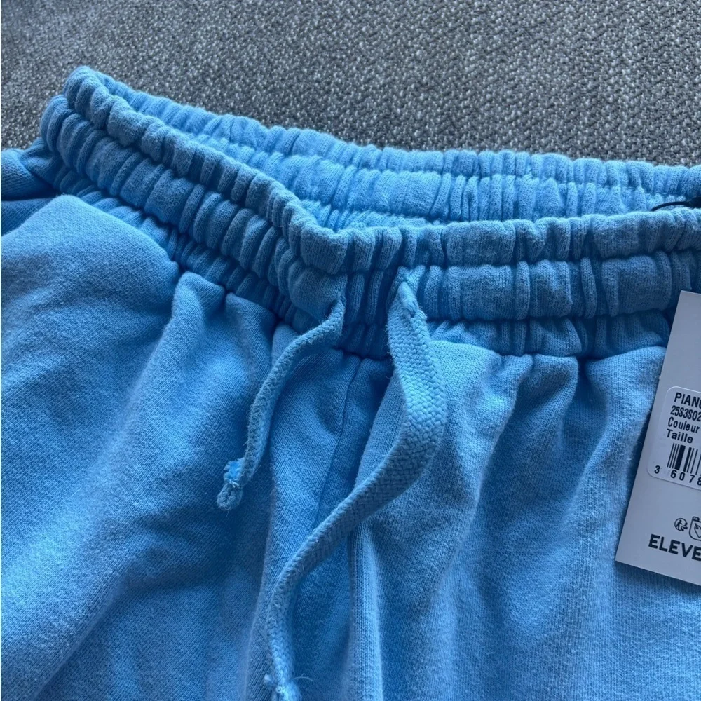 NWT! Eleven Paris UNISEX Piano Blue Shorts Size Medium